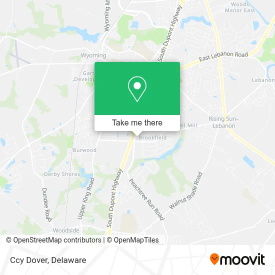 Ccy Dover map