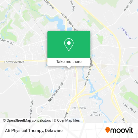 Ati Physical Therapy map