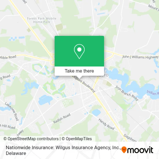 Nationwide Insurance: Wilgus Insurance Agency, Inc. map