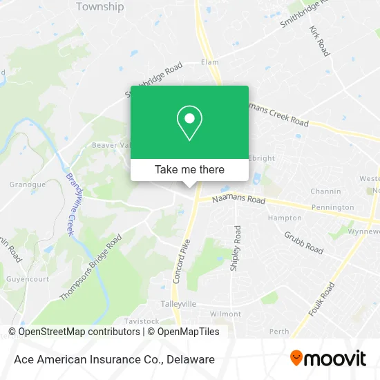 Ace American Insurance Co. map
