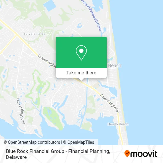 Blue Rock Financial Group - Financial Planning map