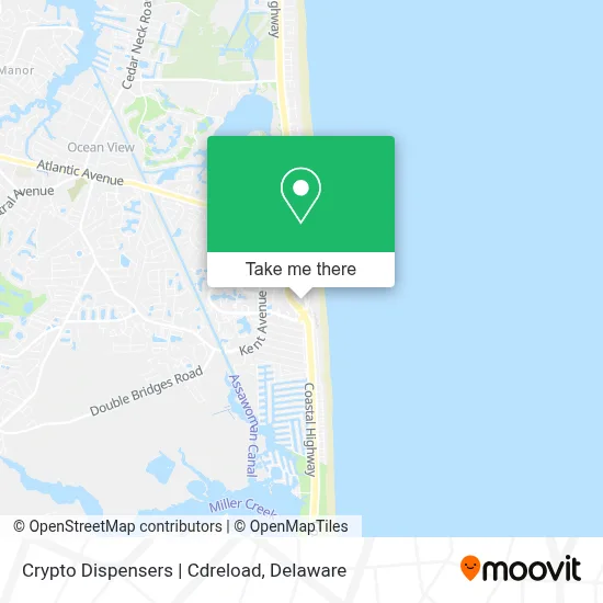Crypto Dispensers | Cdreload map