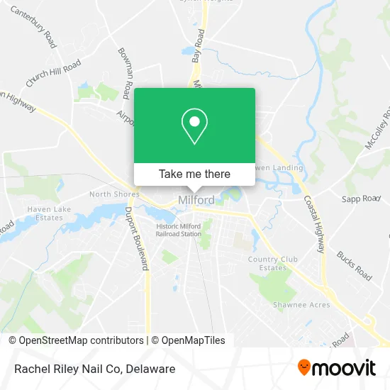 Rachel Riley Nail Co map