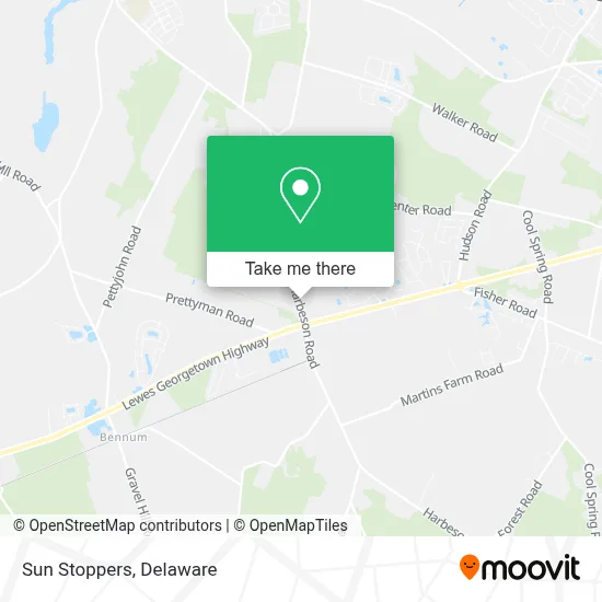 Sun Stoppers map