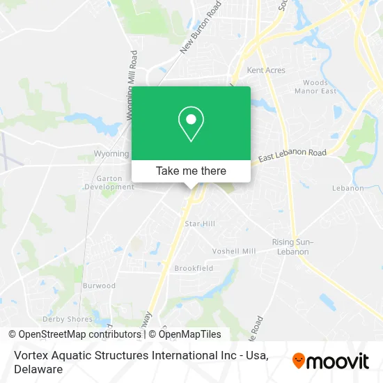 Vortex Aquatic Structures International Inc - Usa map