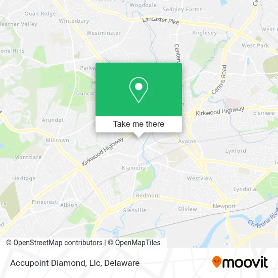Accupoint Diamond, Llc map