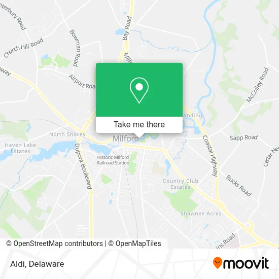 Aldi map