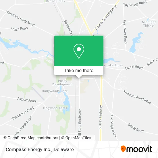 Compass Energy Inc. map