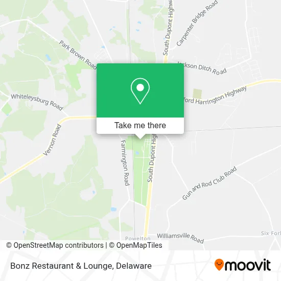 Bonz Restaurant & Lounge map