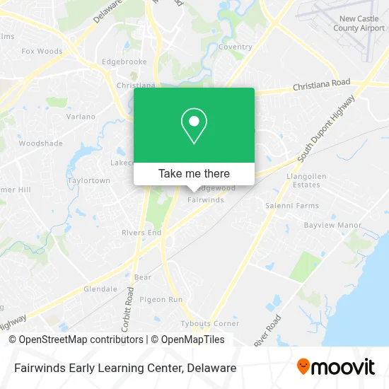 Fairwinds Early Learning Center map