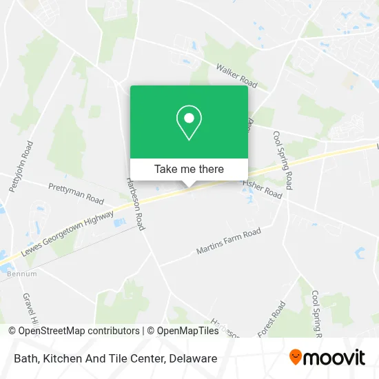 Bath, Kitchen And Tile Center map