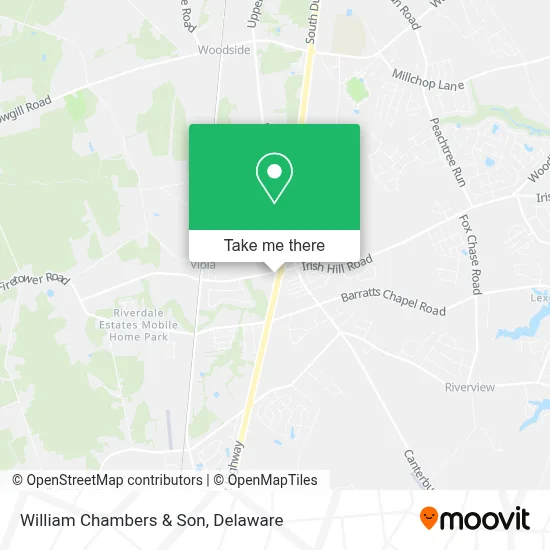 William Chambers & Son map