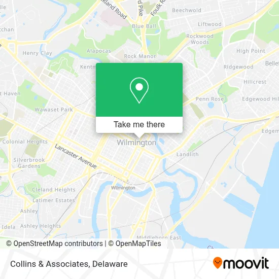 Collins & Associates map