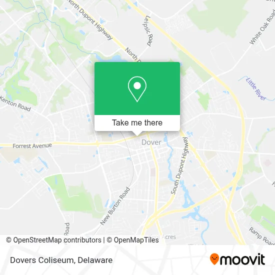 Dovers Coliseum map