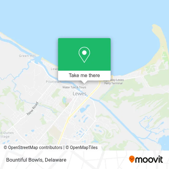 Bountiful Bowls map