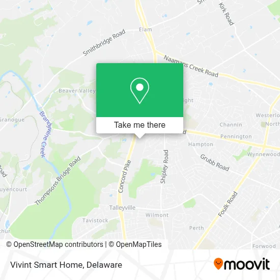 Vivint Smart Home map