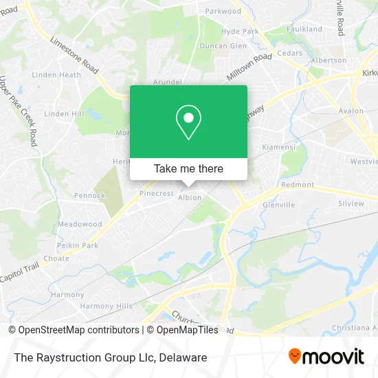 The Raystruction Group Llc map