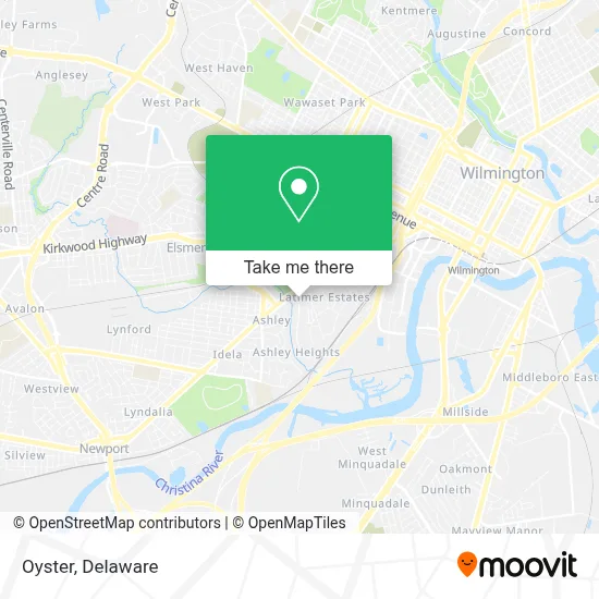 Oyster map