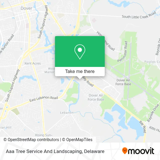 Aaa Tree Service And Landscaping map