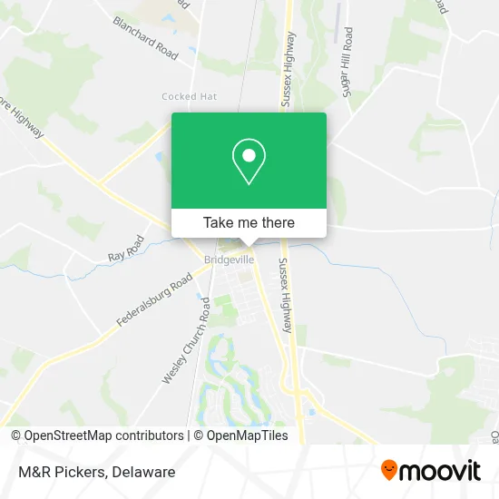 M&R Pickers map