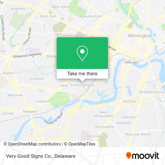 Very Good Signs Co. map