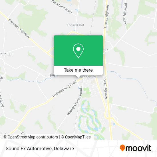 Sound Fx Automotive map