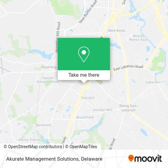 Akurate Management Solutions map