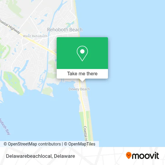 Delawarebeachlocal map