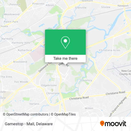 Gamestop - Mall map