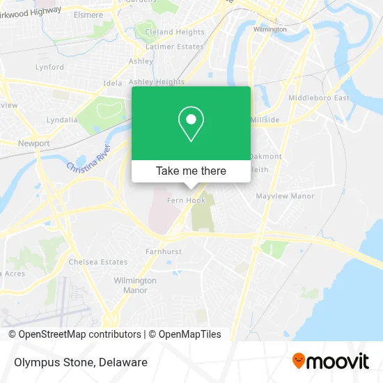 Olympus Stone map