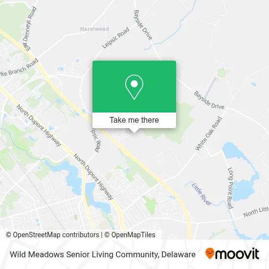 Wild Meadows Senior Living Community map