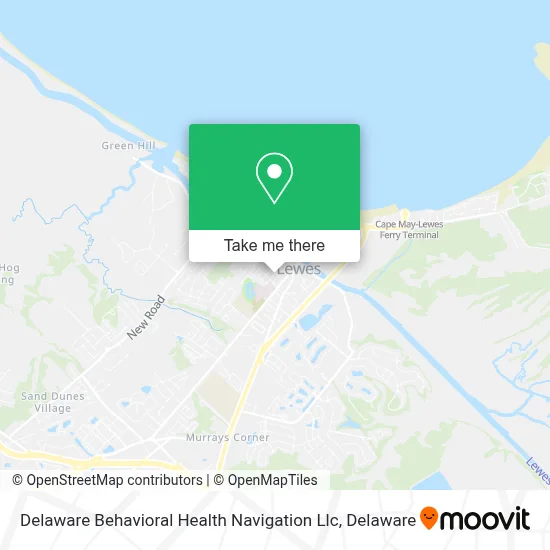 Delaware Behavioral Health Navigation Llc map