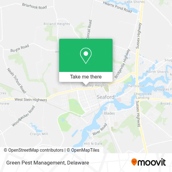 Green Pest Management map