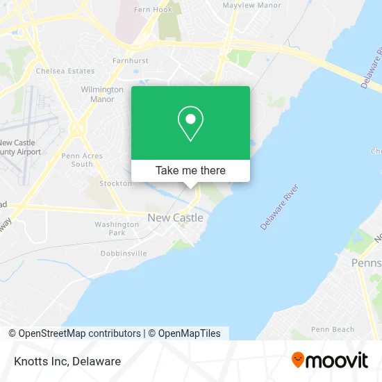 Knotts Inc map
