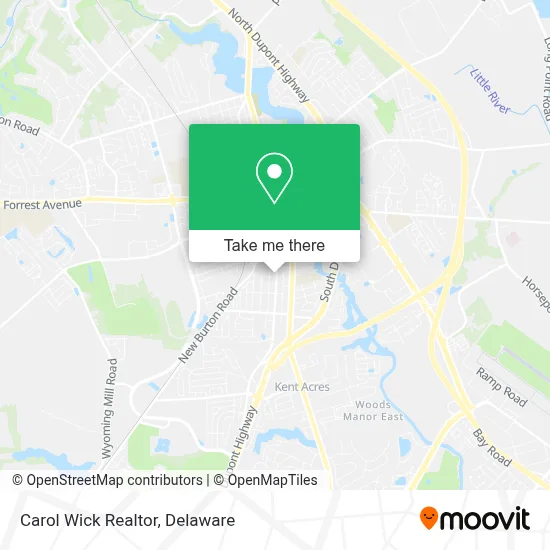 Carol Wick Realtor map