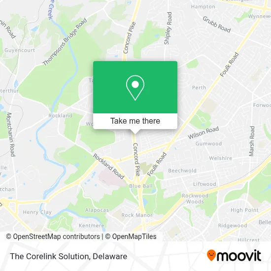 The Corelink Solution map