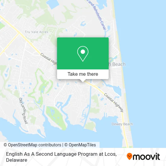 English As A Second Language Program at Lcos map