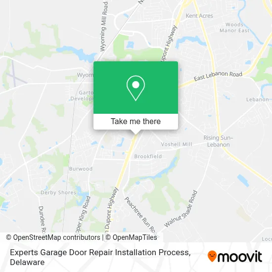 Experts Garage Door Repair Installation Process map