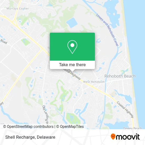 Shell Recharge map