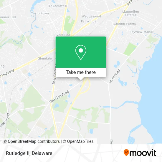 Rutledge II map