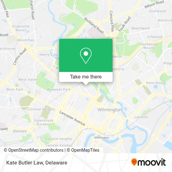 Kate Butler Law map