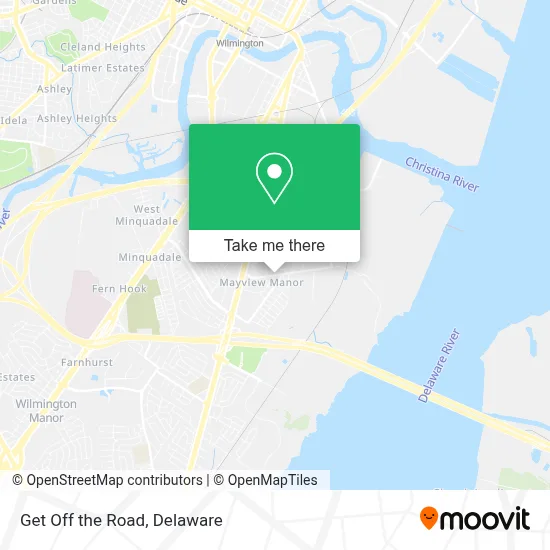 Get Off the Road map