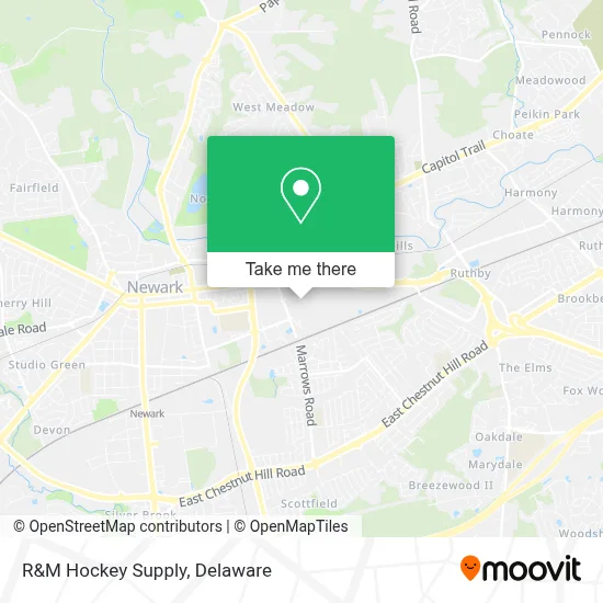 R&M Hockey Supply map
