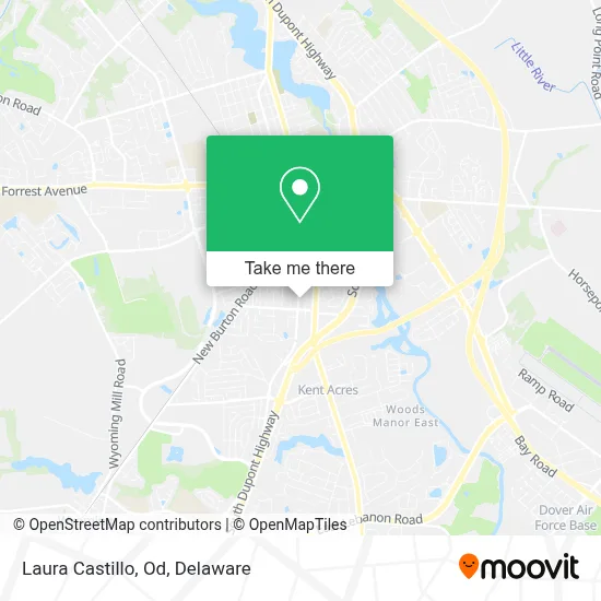 Laura Castillo, Od map