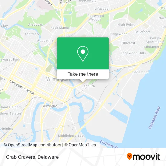 Crab Cravers map