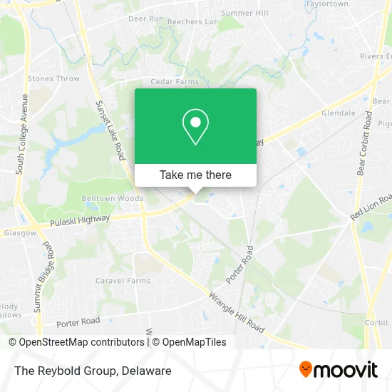 The Reybold Group map