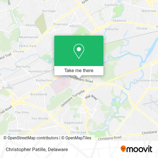 Christopher Patille map