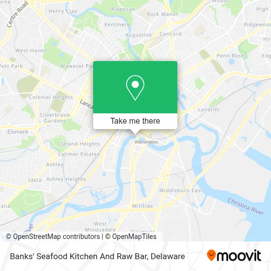 Banks' Seafood Kitchen And Raw Bar map