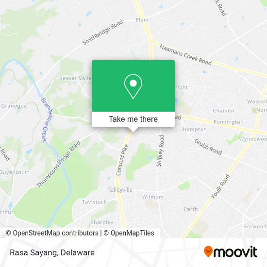 Rasa Sayang map