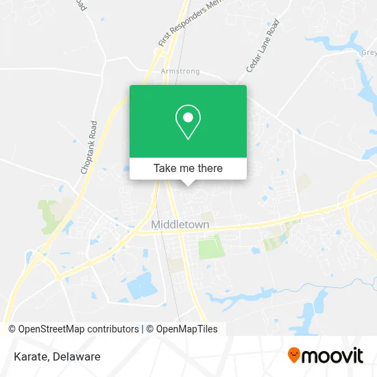 Karate map